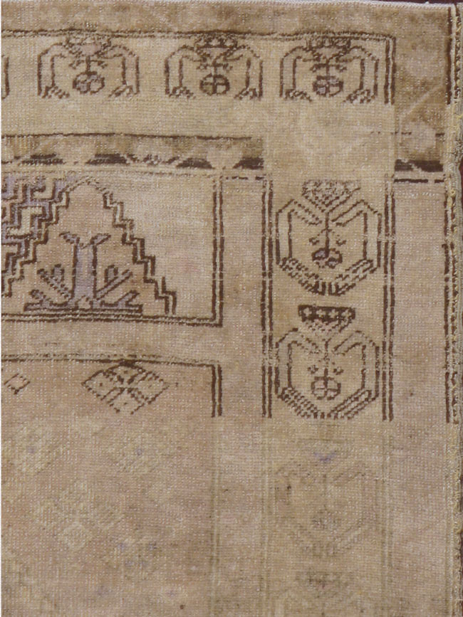 Vintage Turkish Oushak Rug, No.18602 - Gss