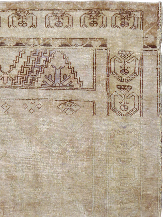 Vintage Turkish Oushak Rug, No.18602 - Gss