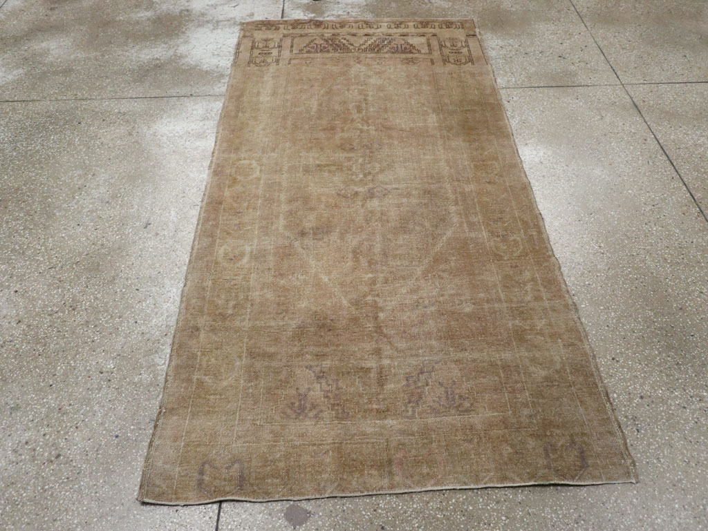 Vintage Turkish Oushak Rug, No.18602 - Gss