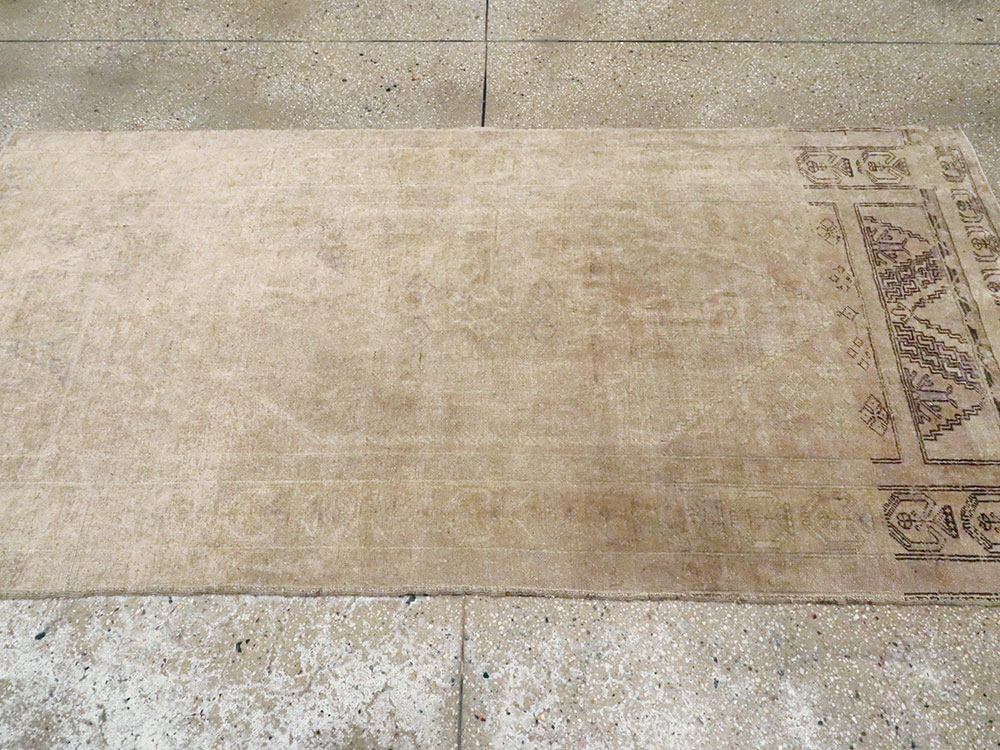 Vintage Turkish Oushak Rug, No.18602 - Gss