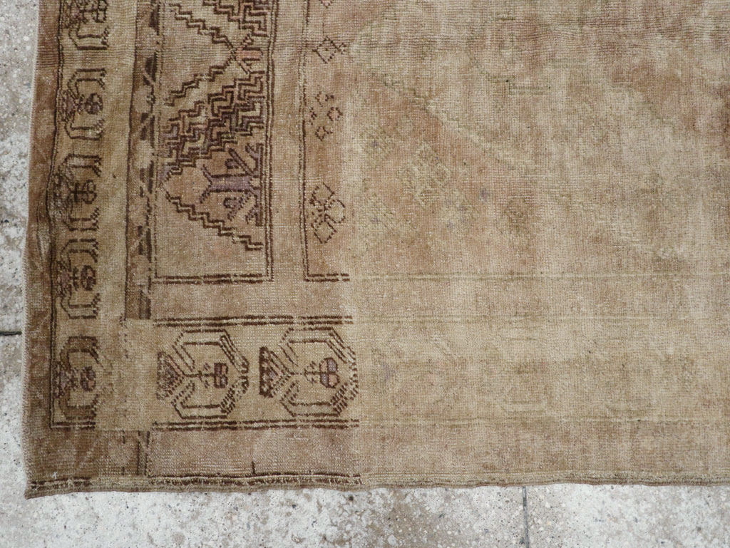 Vintage Turkish Oushak Rug, No.18602 - Gss