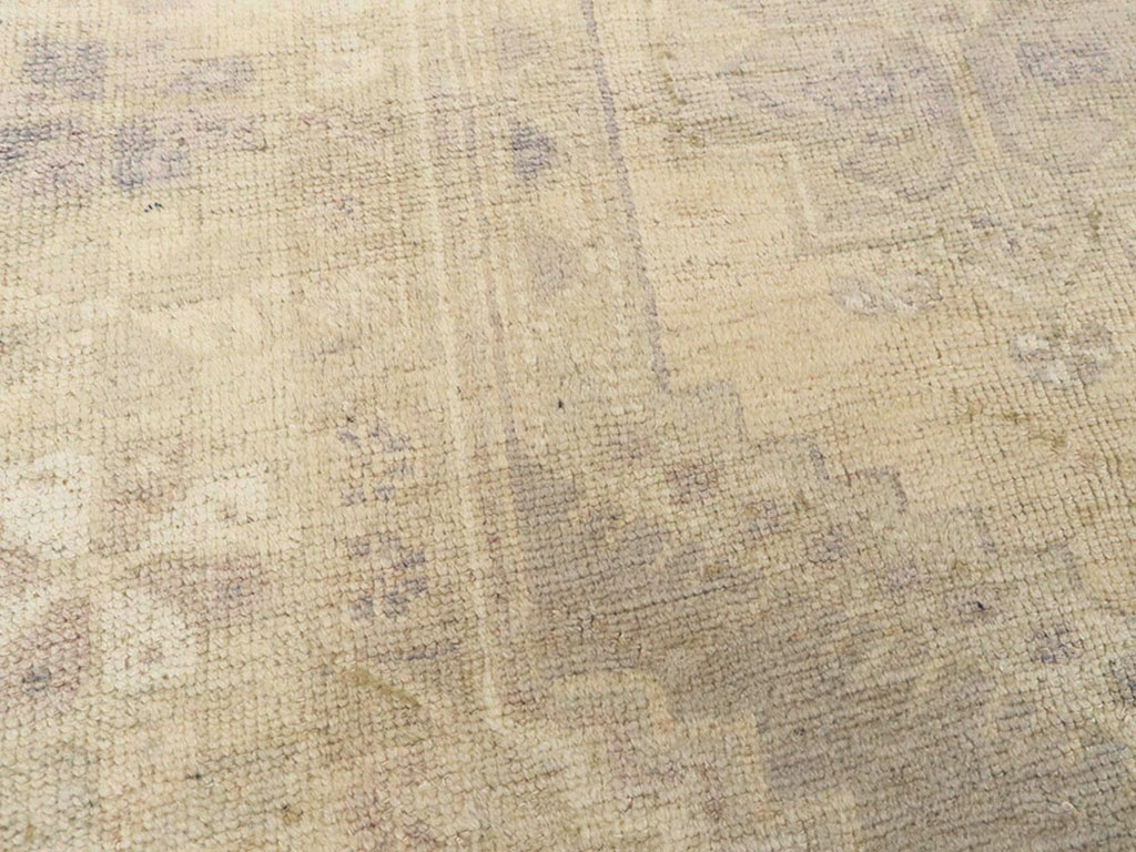 Vintage Turkish Oushak Rug, No.18606 - Gss