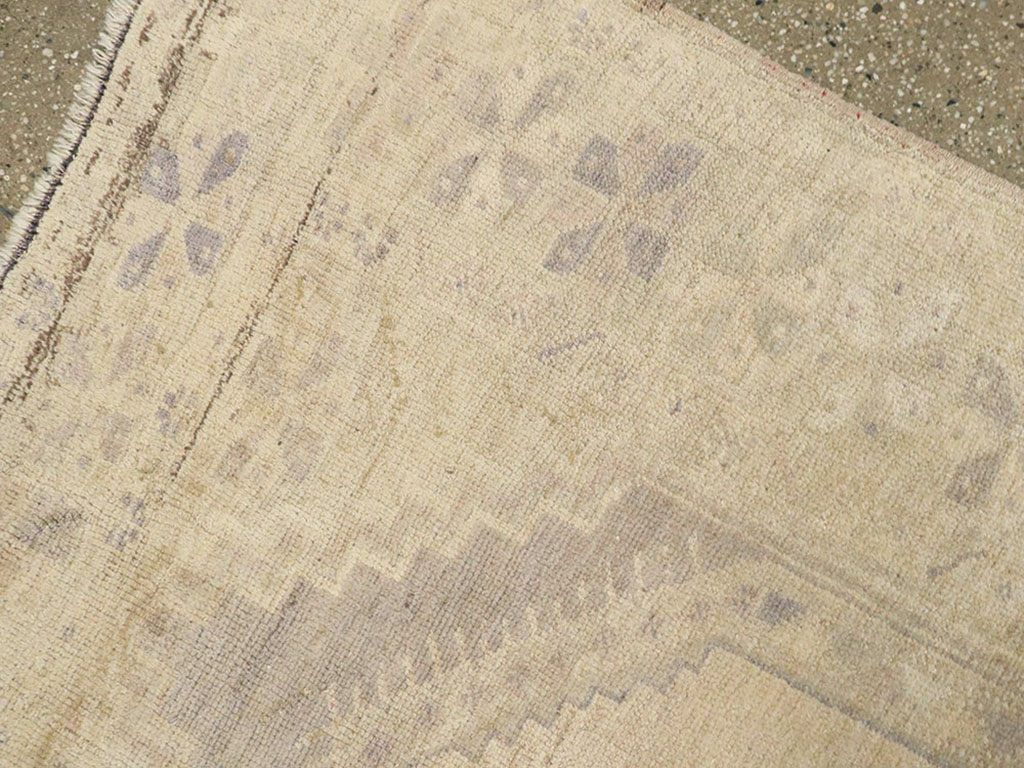 Vintage Turkish Oushak Rug, No.18606 - Gss