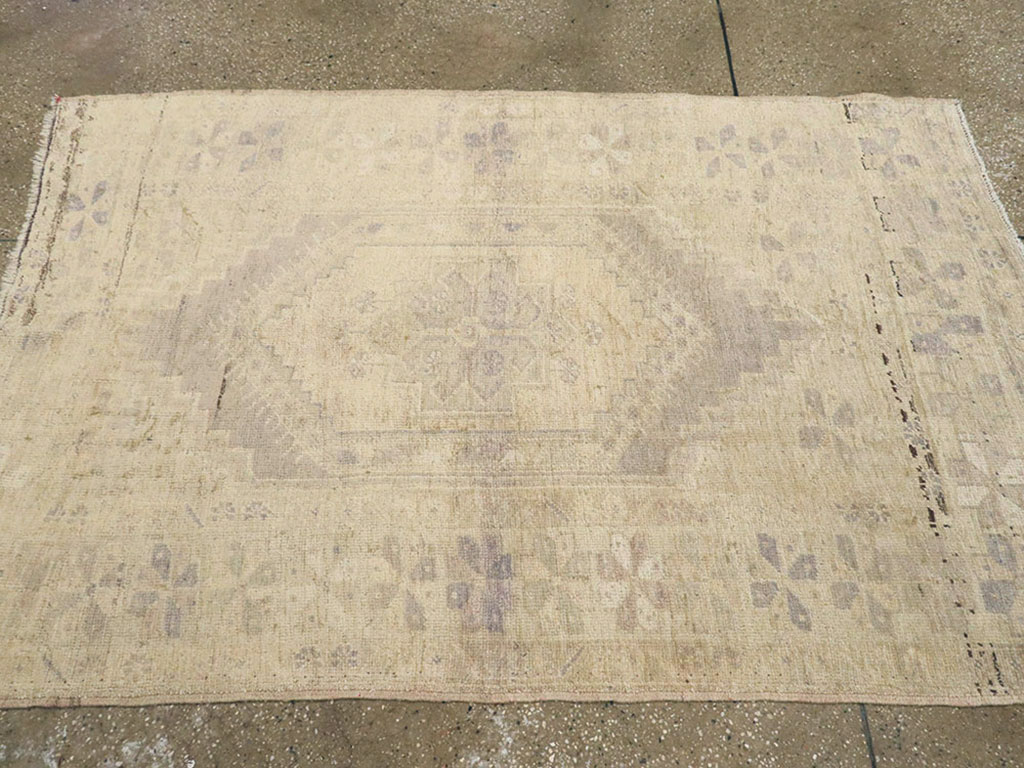 Vintage Turkish Oushak Rug, No.18606 - Gss