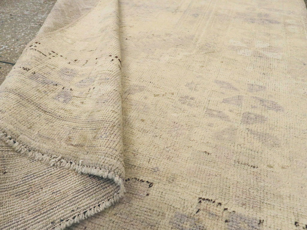 Vintage Turkish Oushak Rug, No.18606 - Gss