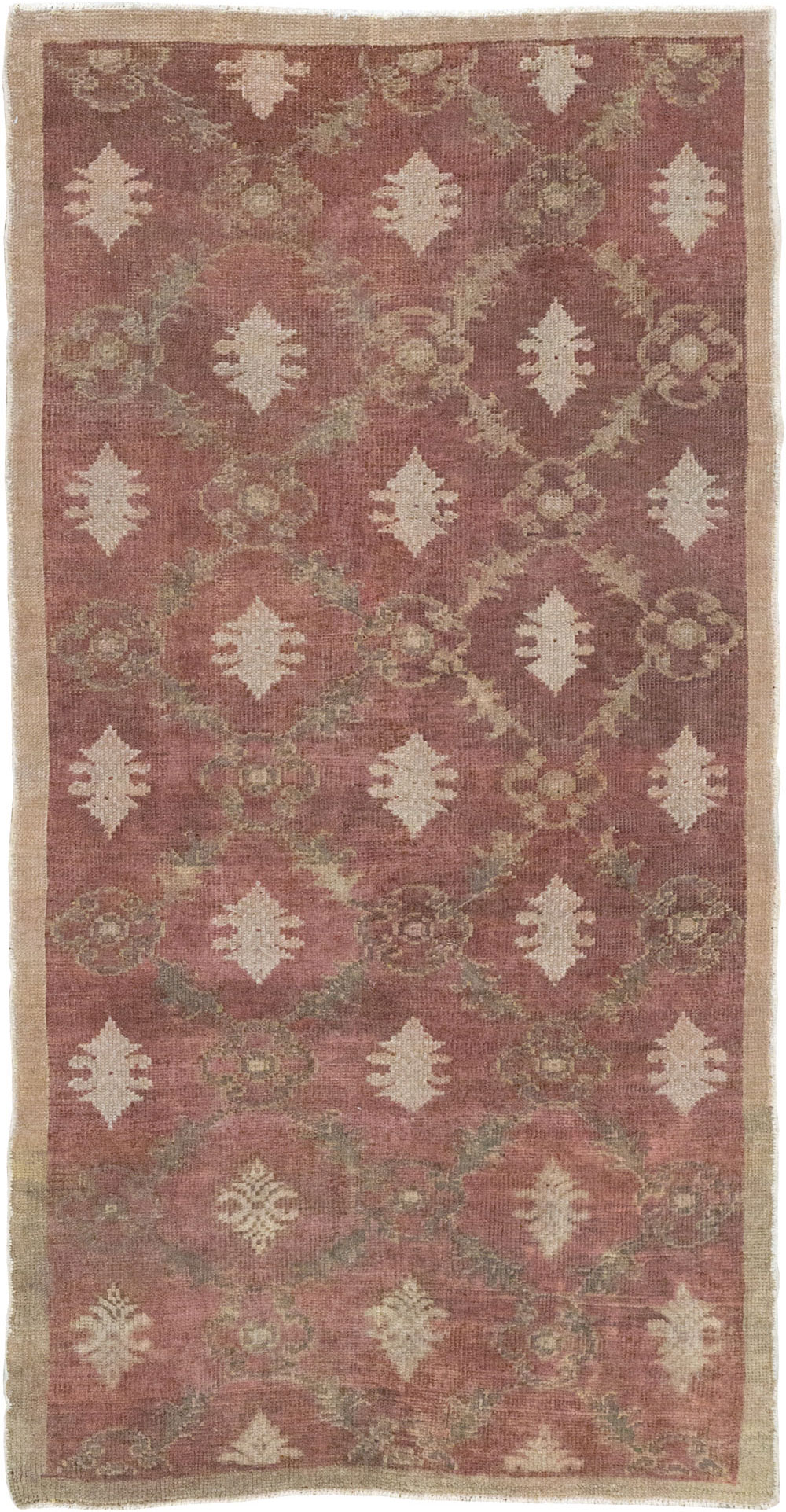 Vintage Turkish Anatolian Throw Rug, No.18618 - Gss