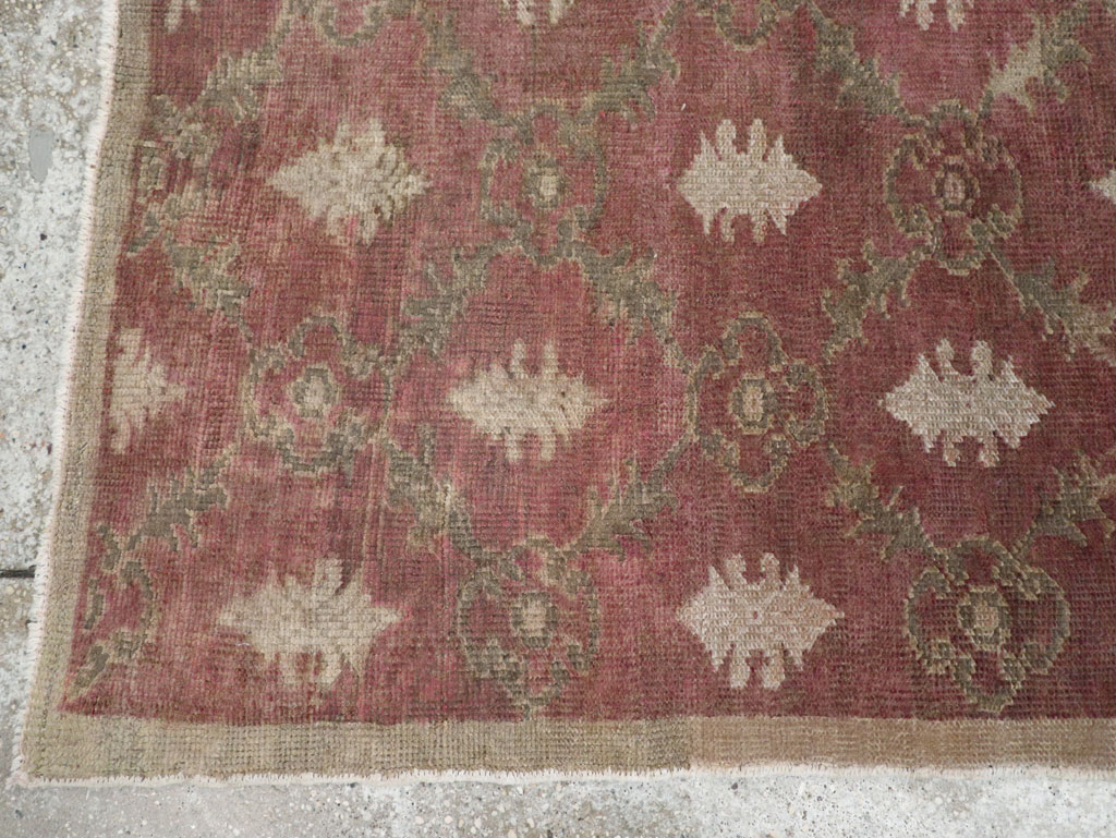 Vintage Turkish Anatolian Throw Rug, No.18618 - Gss