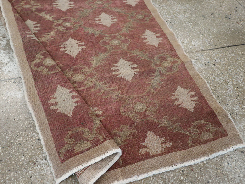 Vintage Turkish Anatolian Throw Rug, No.18618 - Gss