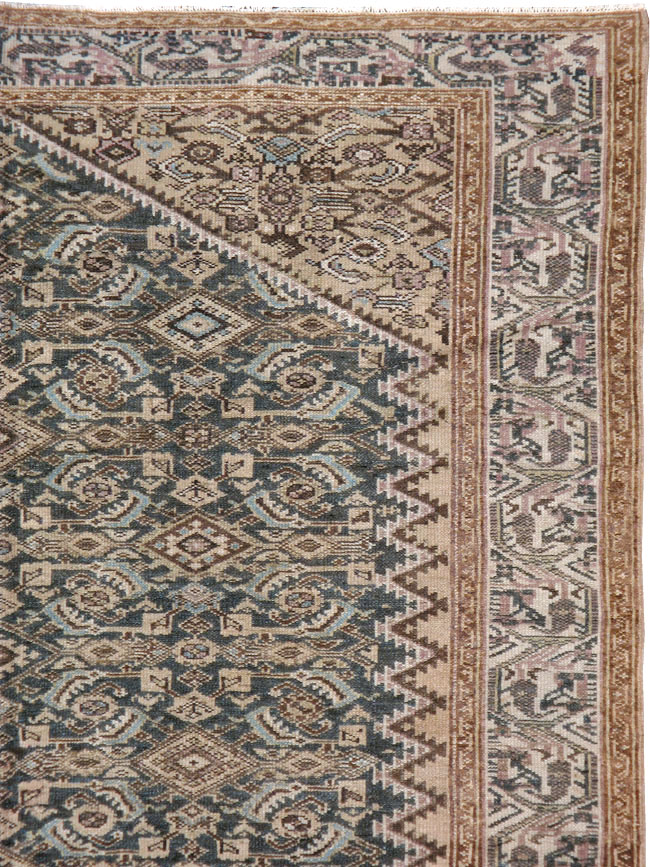 Vintage Persian Malayer Carpet, No.18637 - Gss