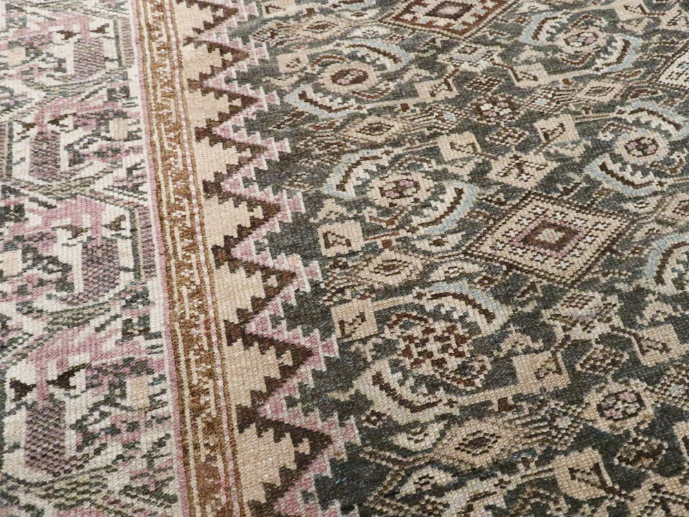 Vintage Persian Malayer Carpet, No.18637 - Gss