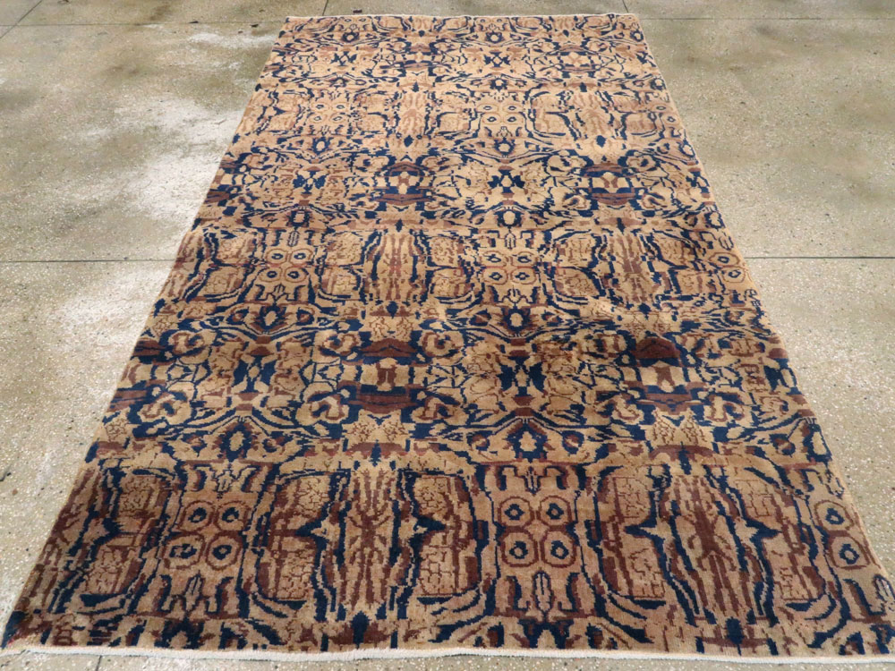 Vintage Indian Lahore Carpet, No.18650 - Gss
