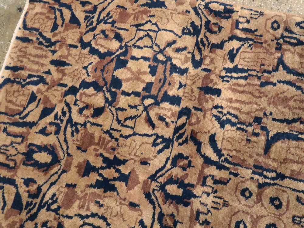 Vintage Indian Lahore Carpet, No.18650 - Gss