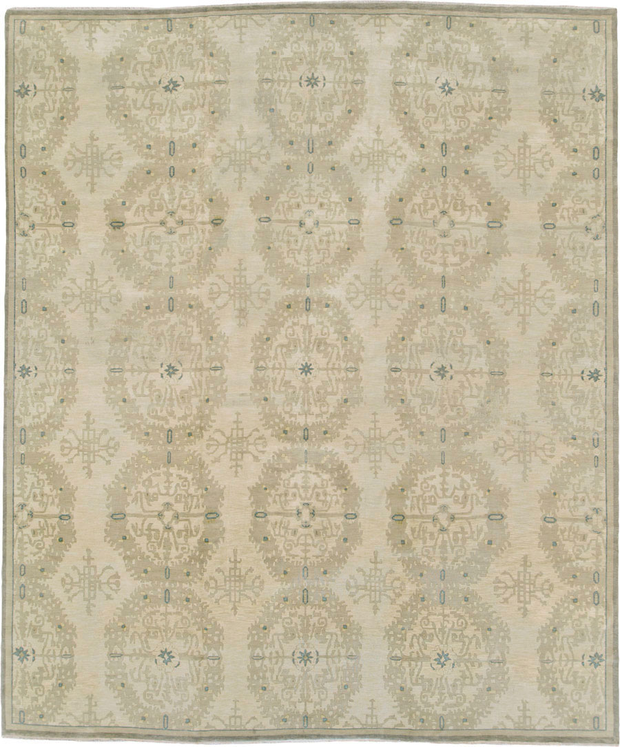 Modern Indian Lahore Large Room Size Carpet, No.18659 - Gss
