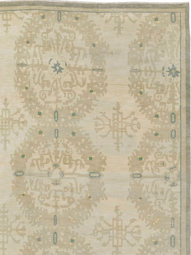 Modern Indian Lahore Large Room Size Carpet, No.18659 - Gss