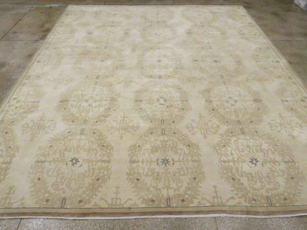 Modern Indian Lahore Large Room Size Carpet, No.18659 - Gss