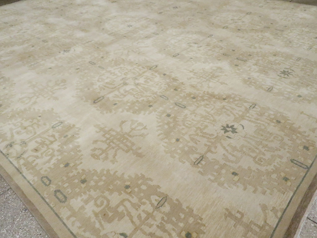 Modern Indian Lahore Large Room Size Carpet, No.18659 - Gss