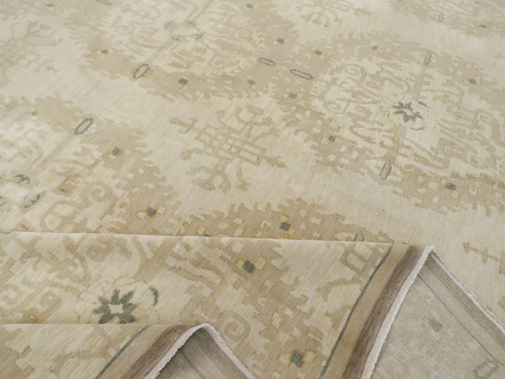 Modern Indian Lahore Large Room Size Carpet, No.18659 - Gss