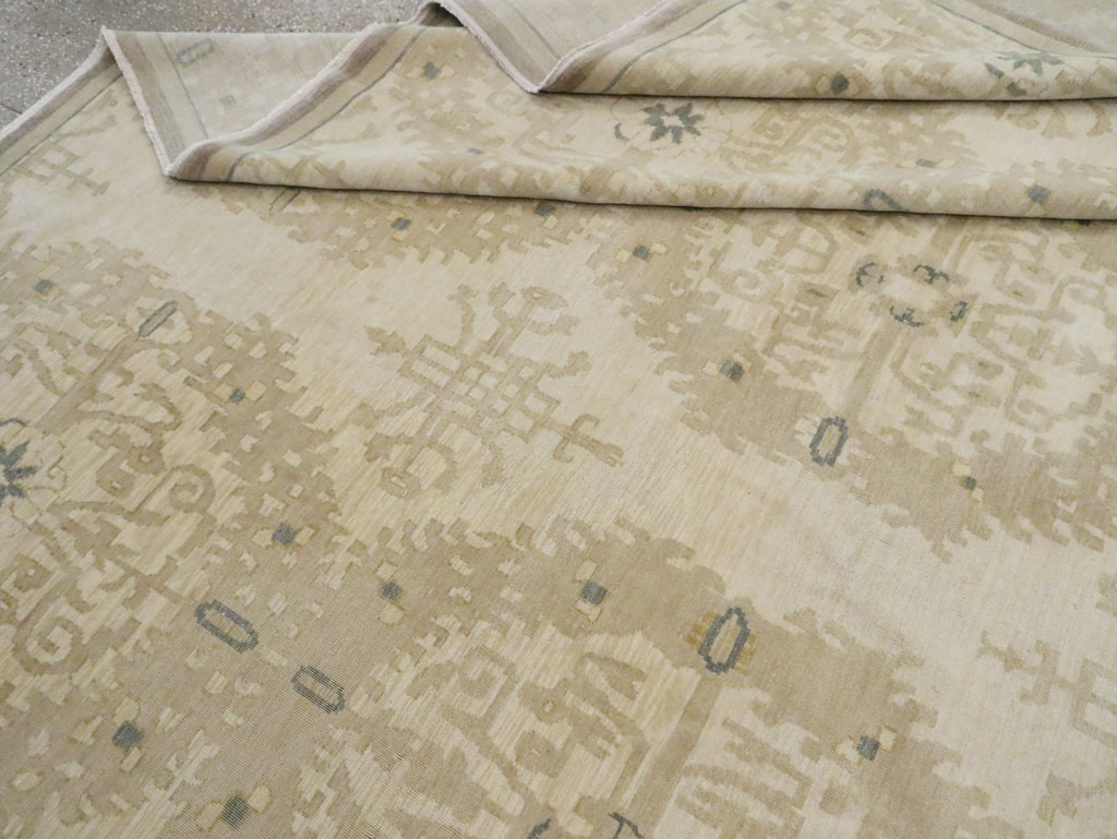 Modern Indian Lahore Large Room Size Carpet, No.18659 - Gss