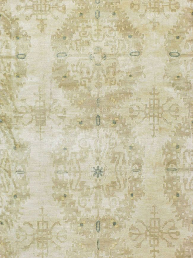 Vintage Indian Lahore Oversize Carpet, No.18660 - Gss