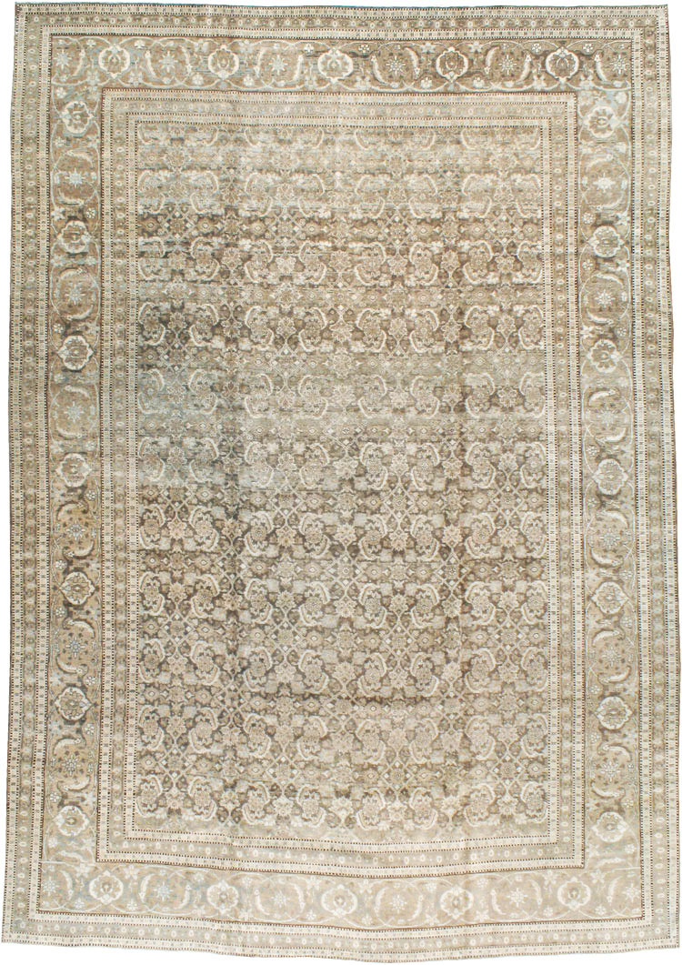 Antique Persian Tabriz Carpet, No.18662 - Gss