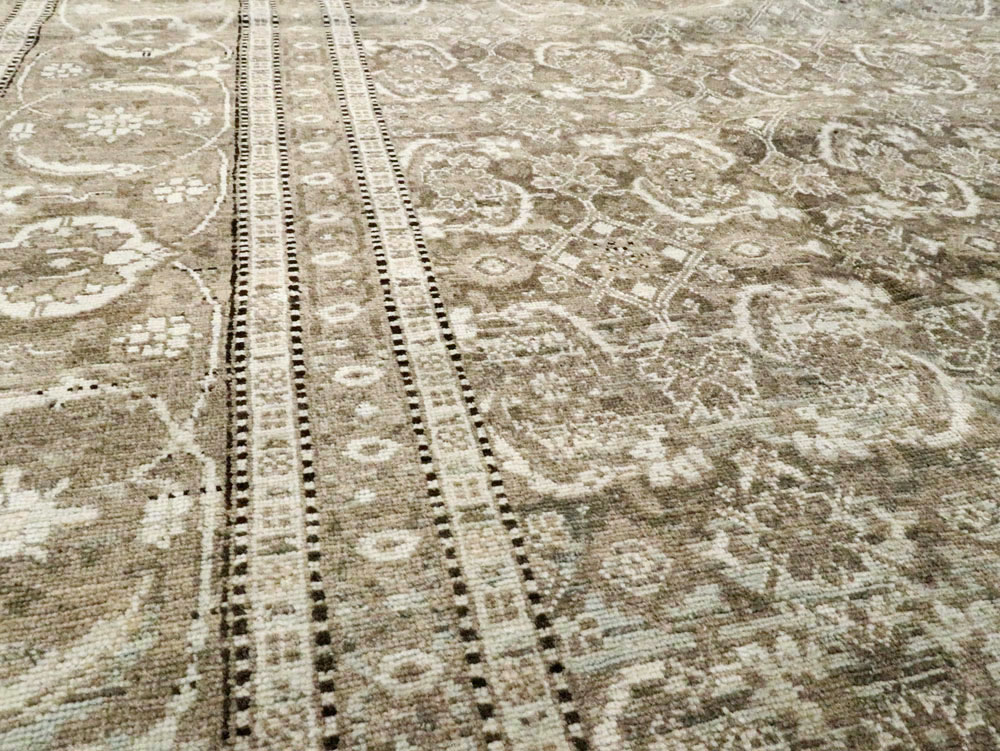 Antique Persian Tabriz Carpet, No.18662 - Gss