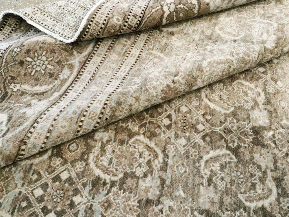 Antique Persian Tabriz Carpet, No.18662 - Gss