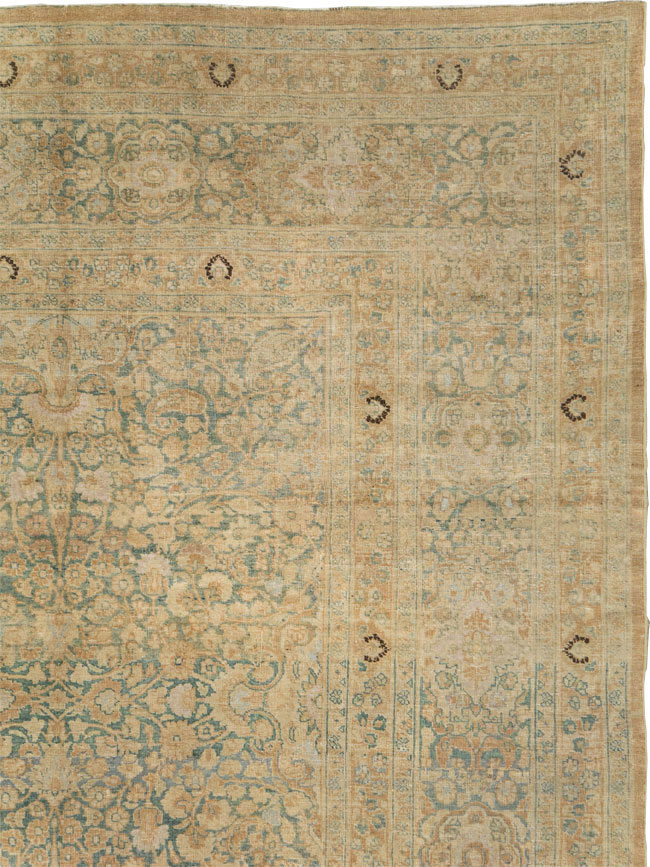 Antique Persian Mashad Carpet, No.18663 - Gss
