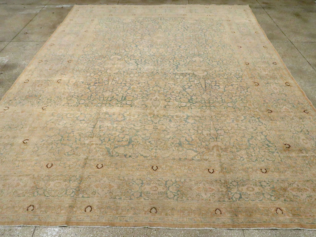 Antique Persian Mashad Carpet, No.18663 - Gss