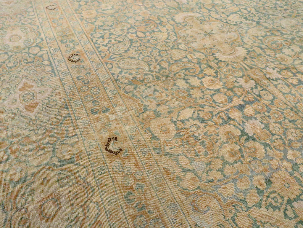 Antique Persian Mashad Carpet, No.18663 - Gss