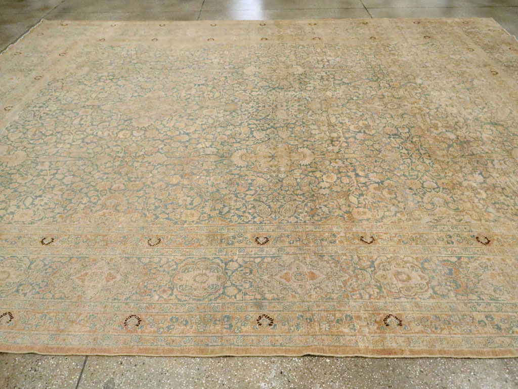 Antique Persian Mashad Carpet, No.18663 - Gss