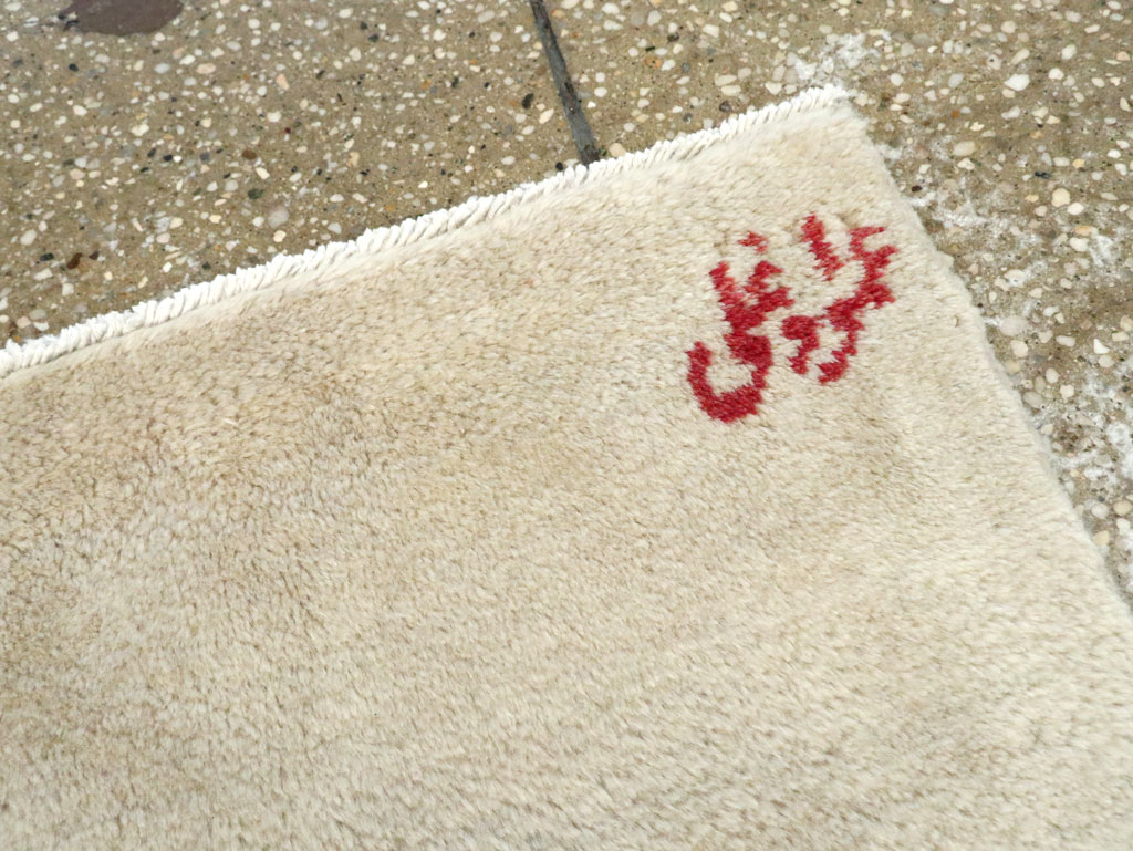 Vintage Persian Mashad Deco Style Rug (Pair: 1 of 2), No.18666 - Gss