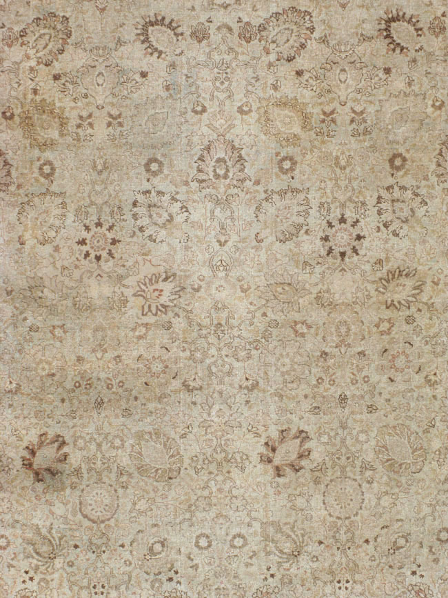 Antique Persian Tabriz Carpet, No.18669 - Gss