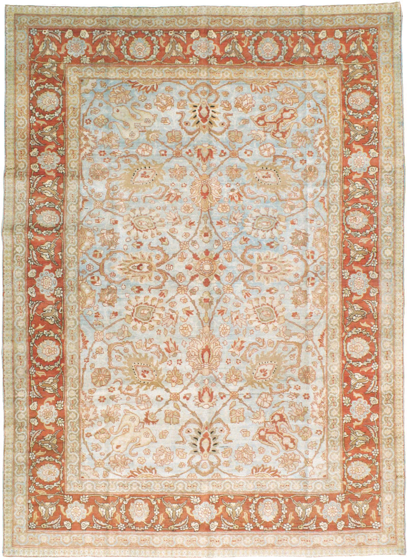 Antique Persian Tabriz Carpet, No.18670 - Gss