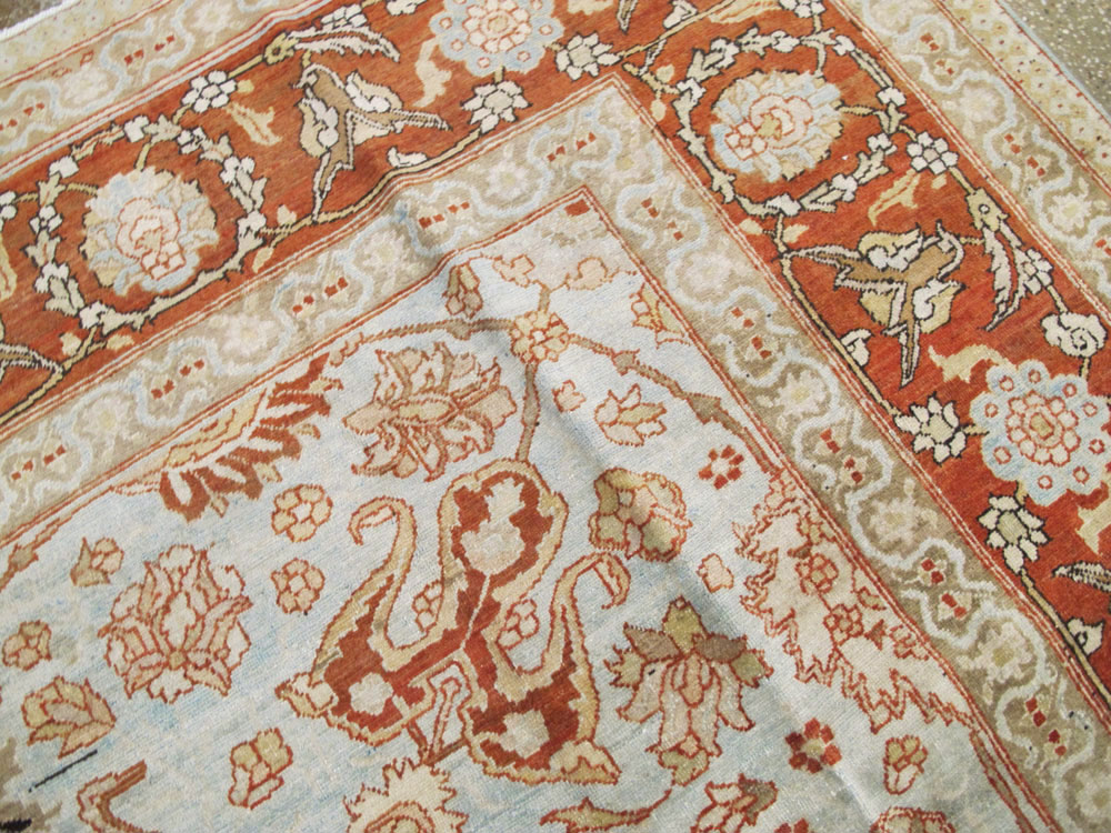 Antique Persian Tabriz Carpet, No.18670 - Gss