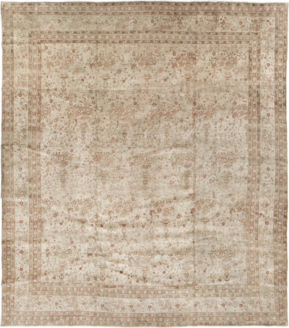 Antique Persian Lavar Kerman Carpet, No.18672 - Gss