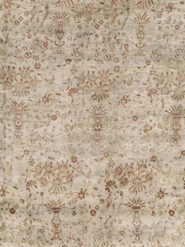 Antique Persian Lavar Kerman Carpet, No.18672 - Gss