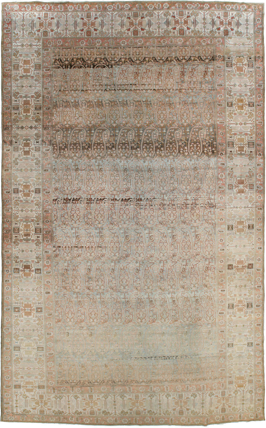 Vintage Persian Malayer Carpet, No.18697 - Gss