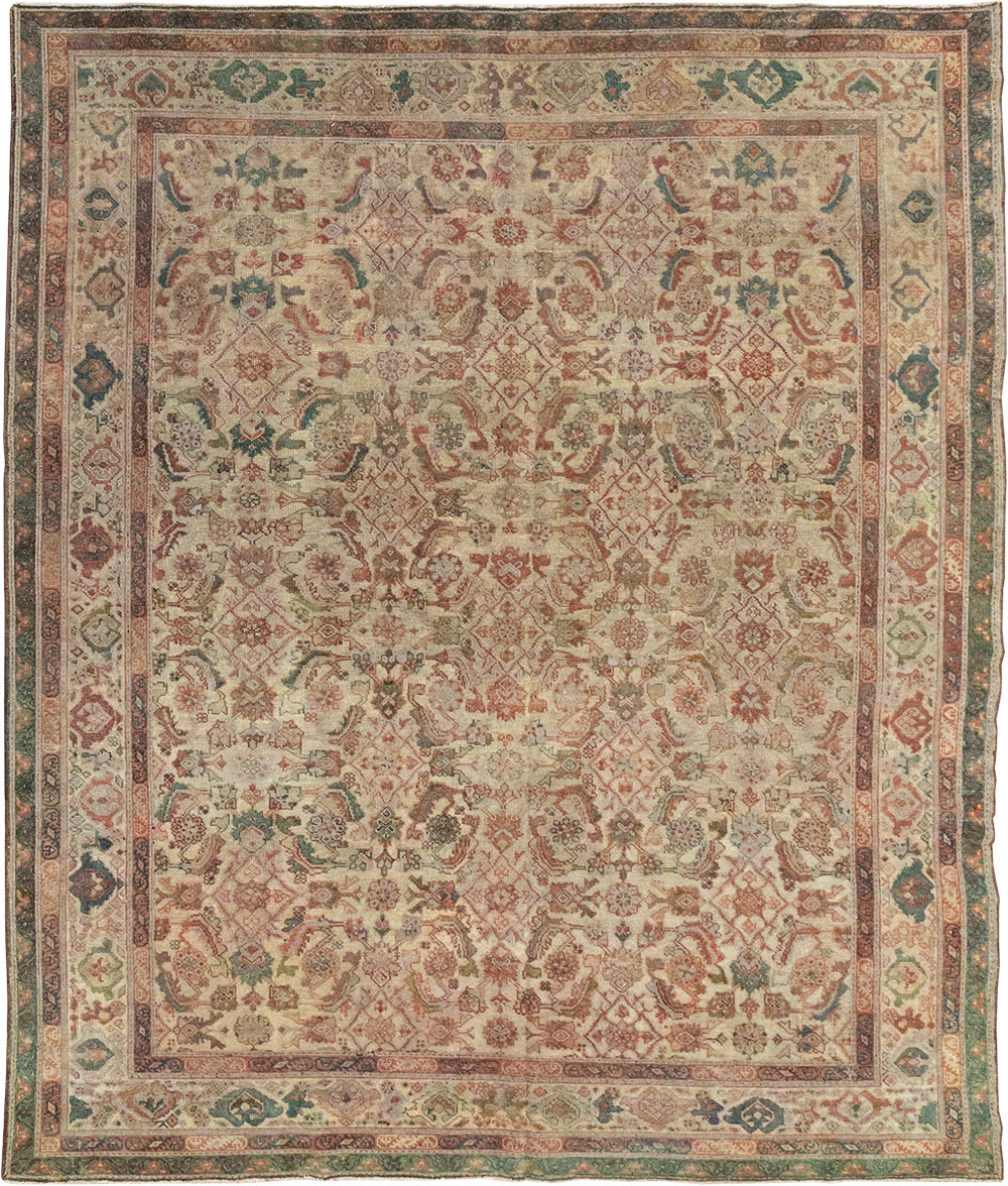 Vintage Indian Lahore Room Size Carpet, No.18710 - Gss