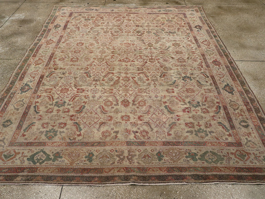 Vintage Indian Lahore Room Size Carpet, No.18710 - Gss