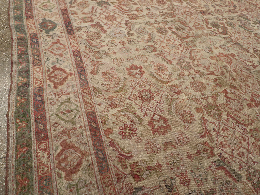 Vintage Indian Lahore Room Size Carpet, No.18710 - Gss