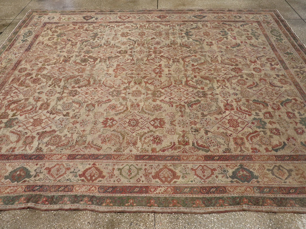Vintage Indian Lahore Room Size Carpet, No.18710 - Gss