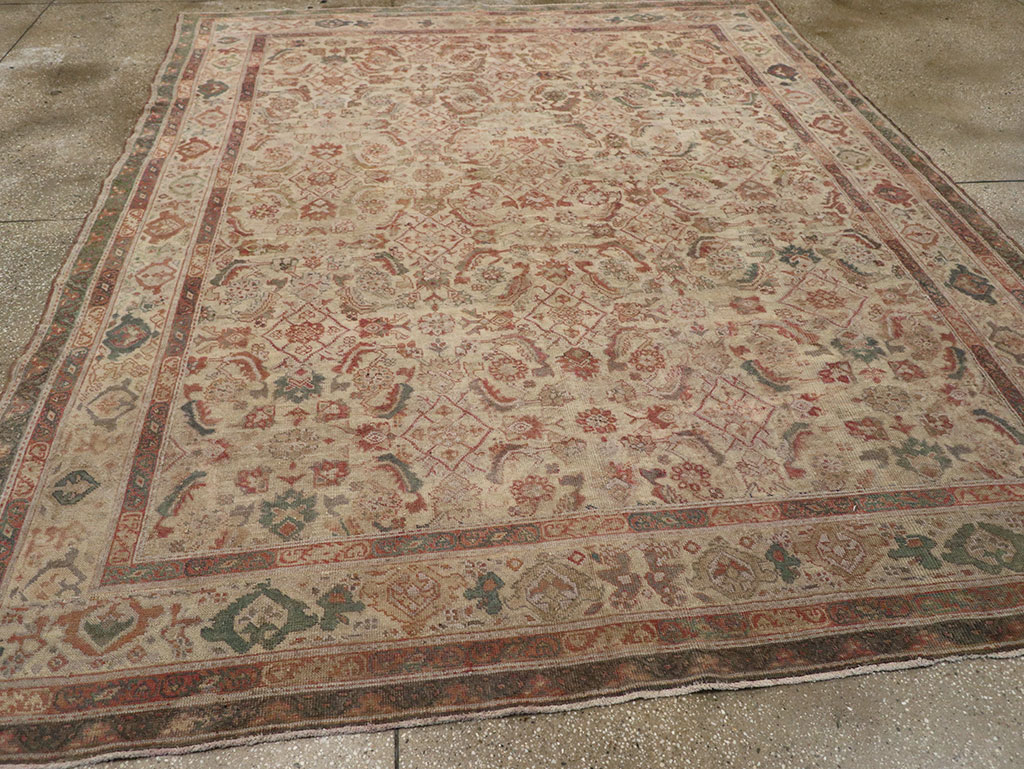 Vintage Indian Lahore Room Size Carpet, No.18710 - Gss