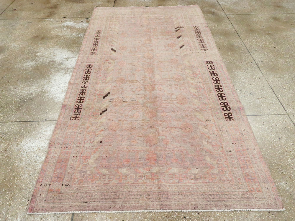 Vintage East Turkestan Khotan Rug, No.18718 - Gss