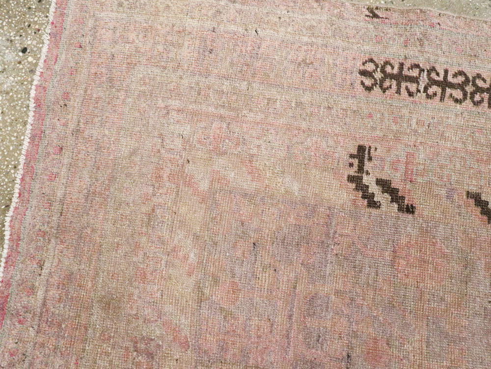 Vintage East Turkestan Khotan Rug, No.18718 - Gss