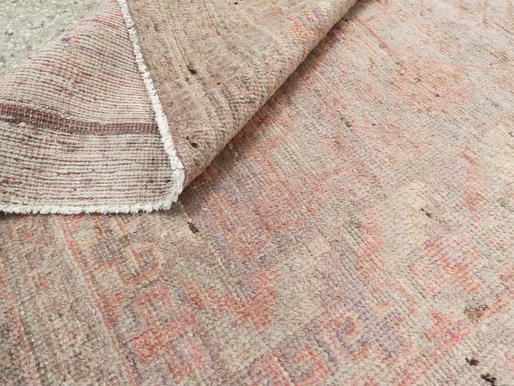 Vintage East Turkestan Khotan Rug, No.18718 - Gss