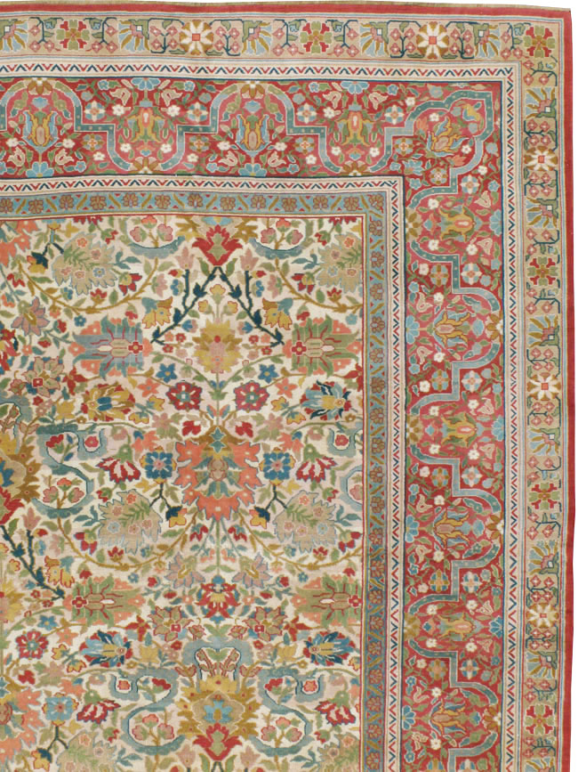 Antique Indian Lahore Carpet, No.18725 - Gss