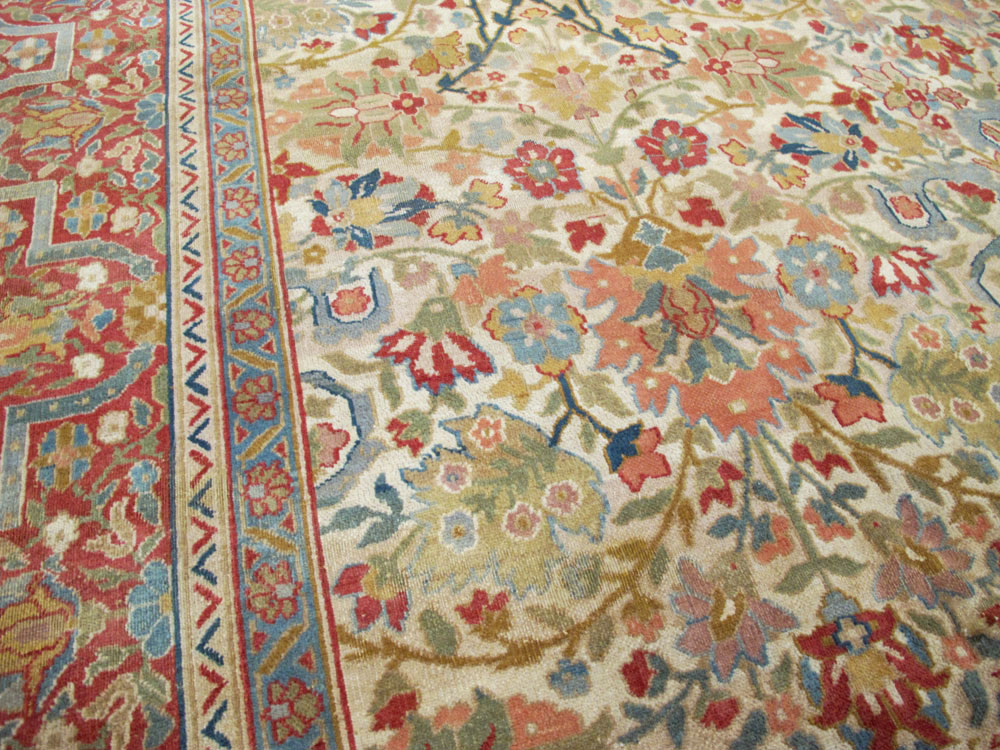 Antique Indian Lahore Carpet, No.18725 - Gss