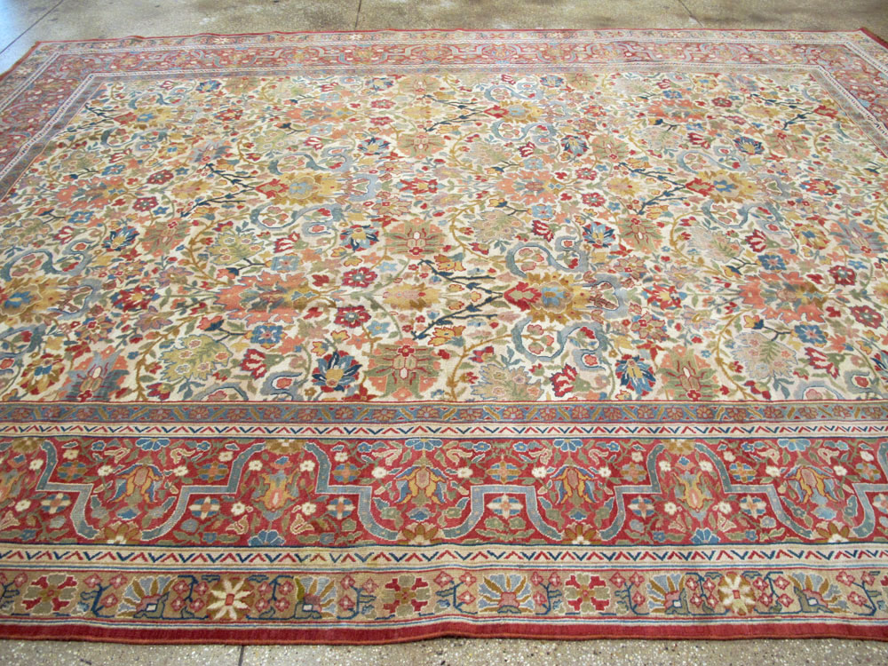 Antique Indian Lahore Carpet, No.18725 - Gss