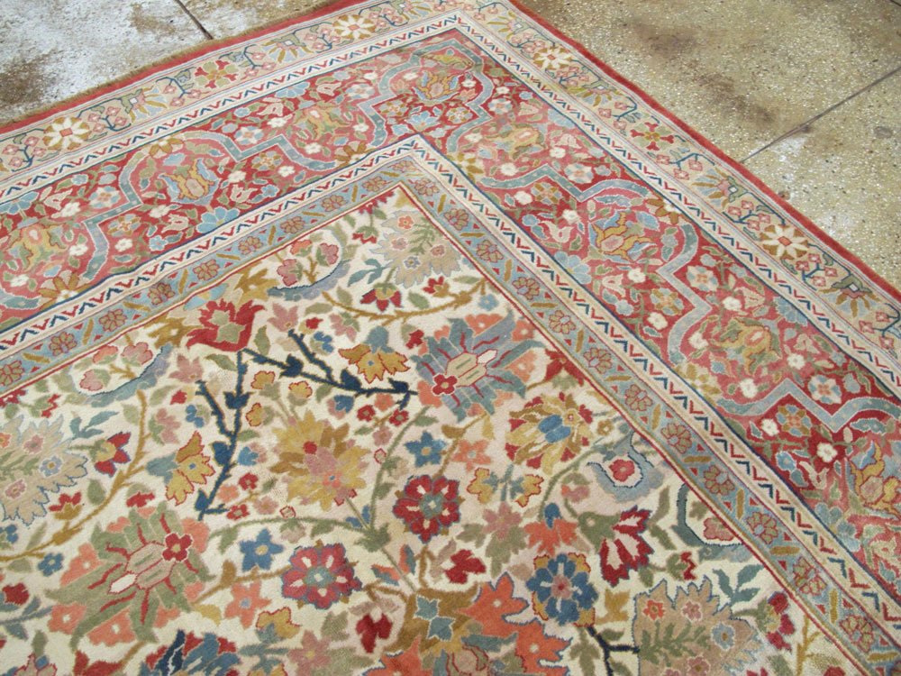 Antique Indian Lahore Carpet, No.18725 - Gss