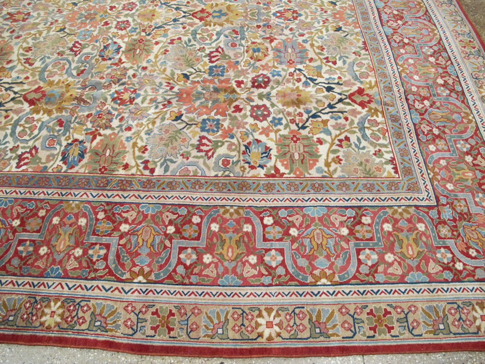 Antique Indian Lahore Carpet, No.18725 - Gss